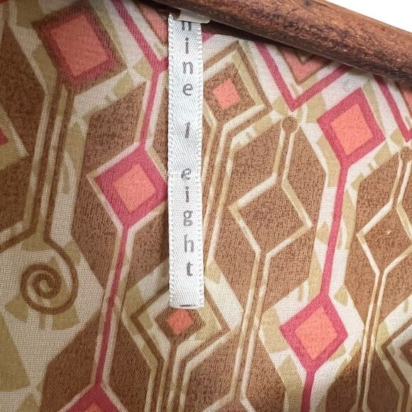 Nine 1 Eight Sheer Lightweight Tassel Top - Picture 6 of 9